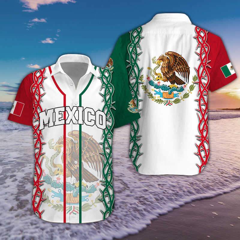 Mexico Hawaiian Shirt | For Men & Women | HW4353