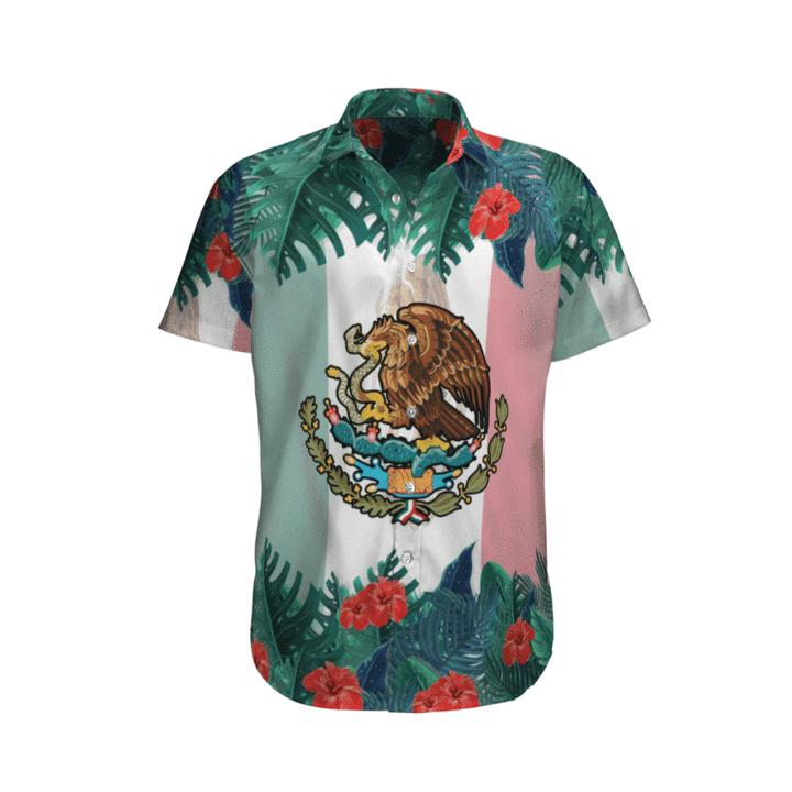 Mexico Tropical Flower Hawaiian Shirt | For Men & Women | HW6022