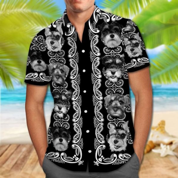 Miniature Schnauzer Hawaiian Shirt | For Men & Women | HL2925