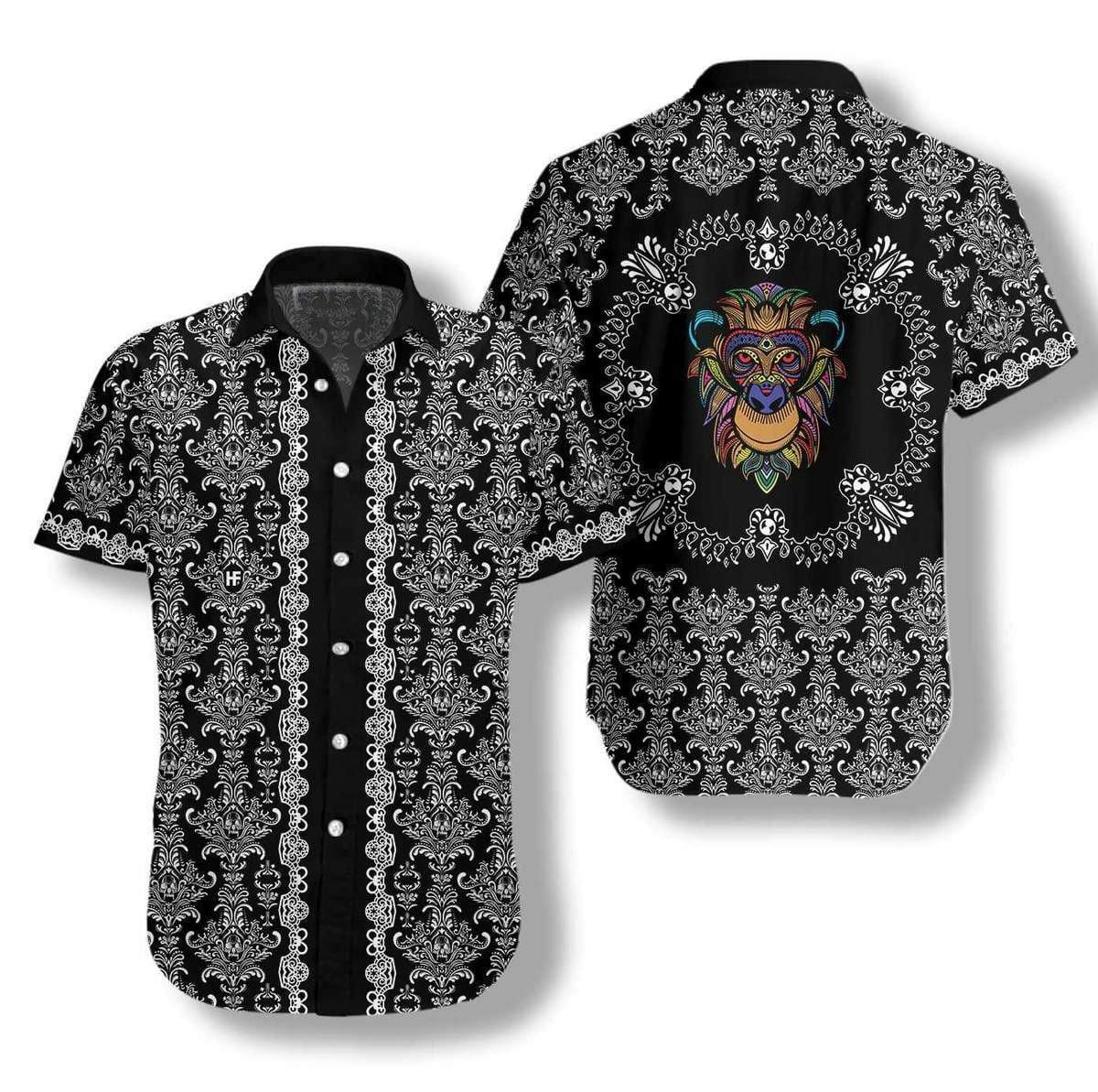 Monkey Gothic Hawaiian Shirt | For Men & Women | HW7881