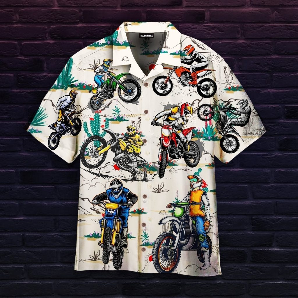 Motocross Rider Hawaiian Shirt | For Men & Women | HW4755