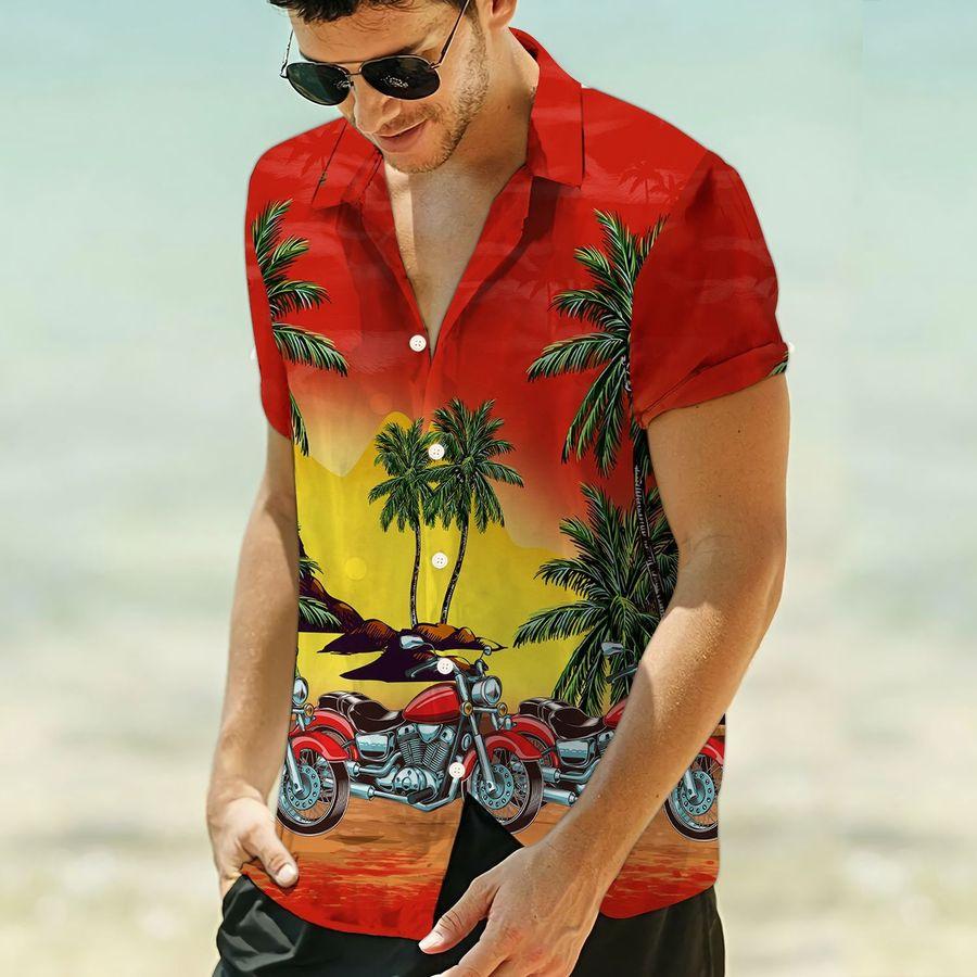 Motor Palm Tree Hawaiian Shirt | For Men & Women | HW6585