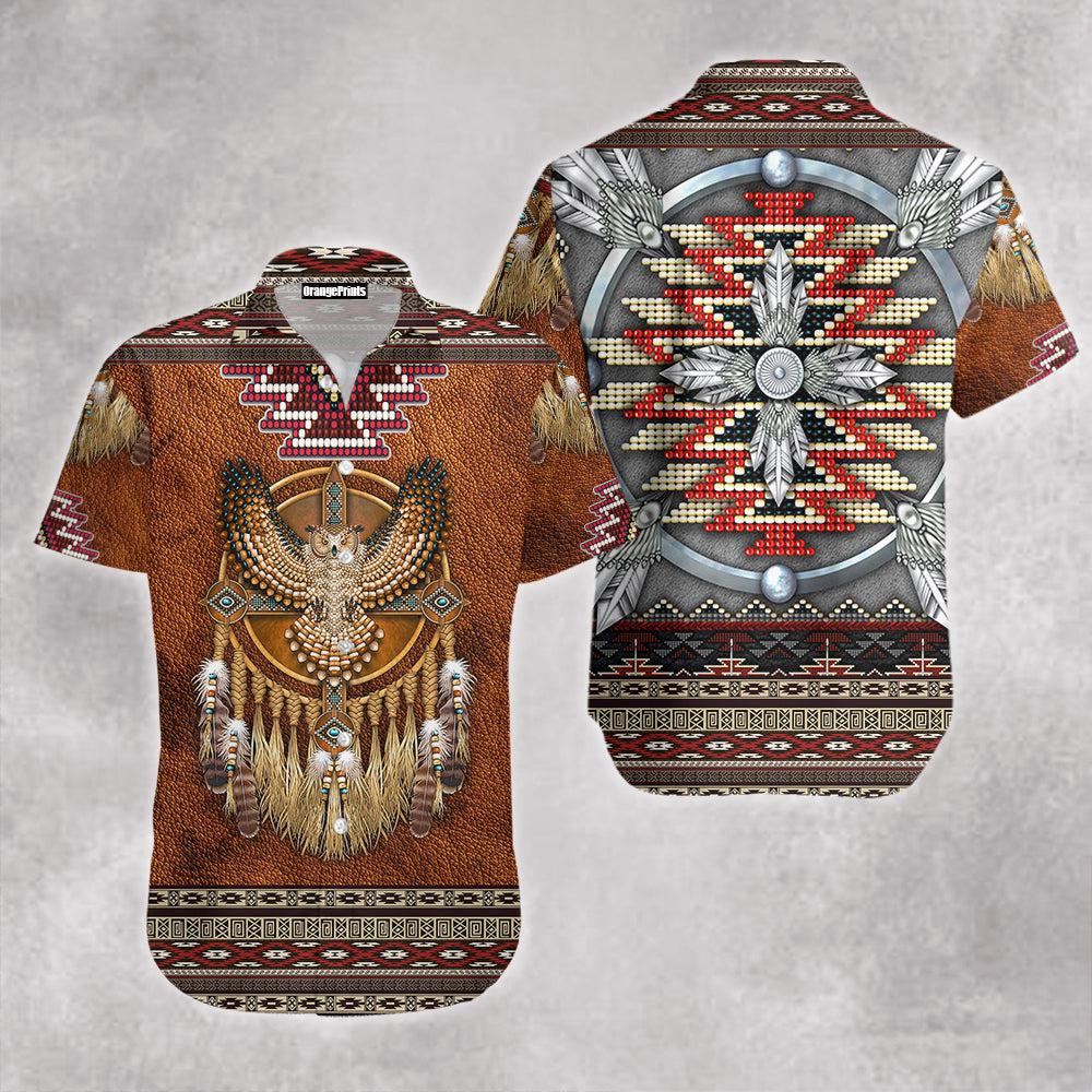 Native American Pattern Hawaiian Shirt | For Men & Women | WT6086