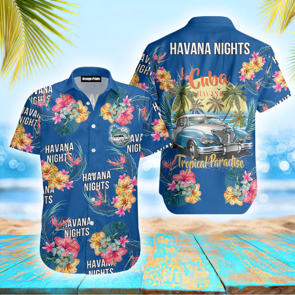 Nights in Cuba Hawaiian Shirt | For Men & Women | WT1900