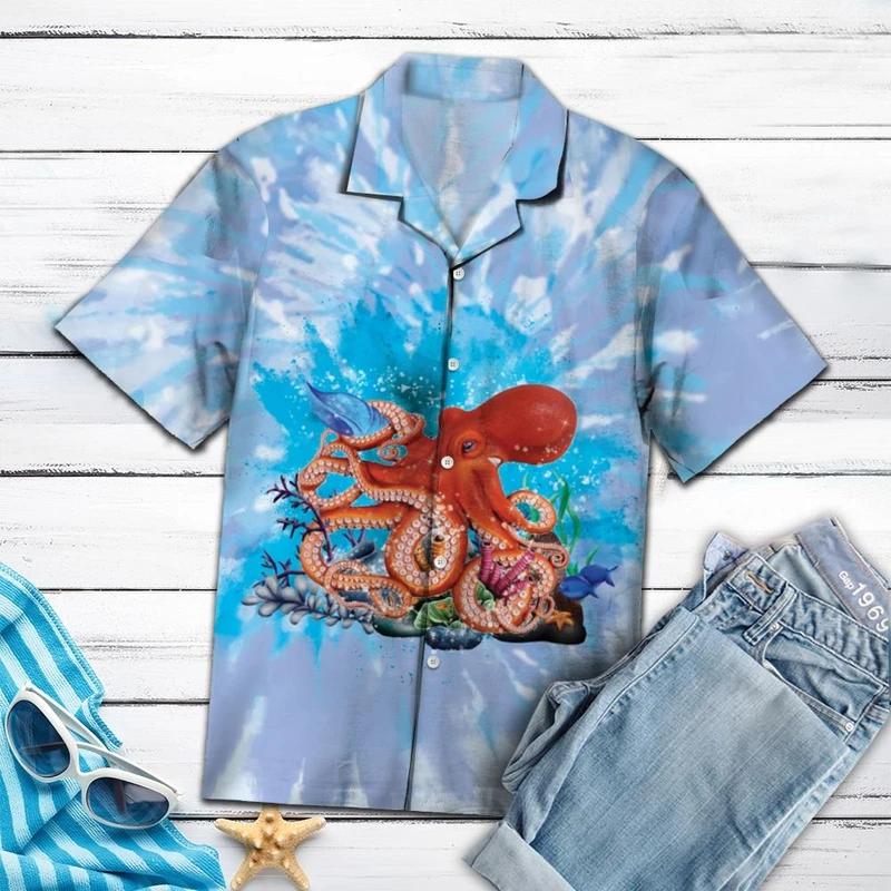Octopus Hawaiian Shirt | For Men & Women | HW6416