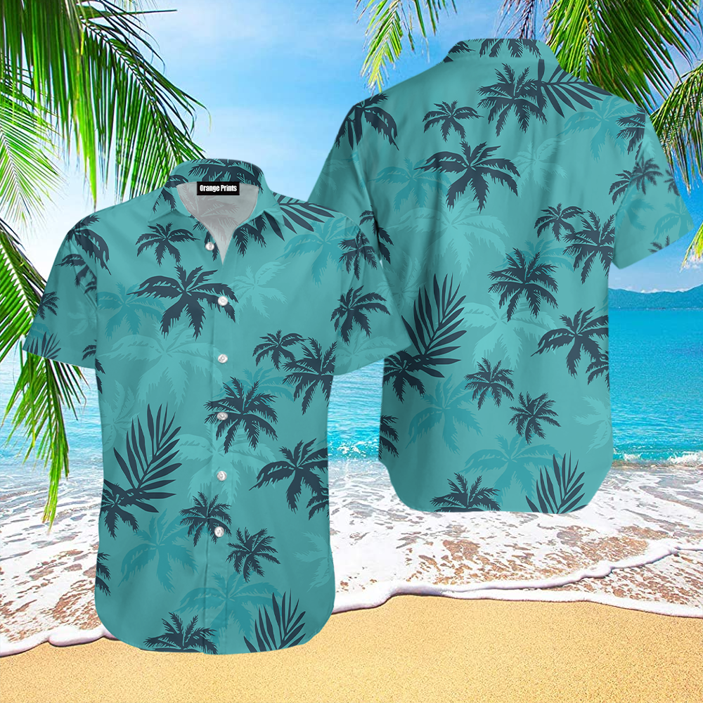 Palm Trees Tropical Hawaiian Shirt | For Men & Women | HL1416