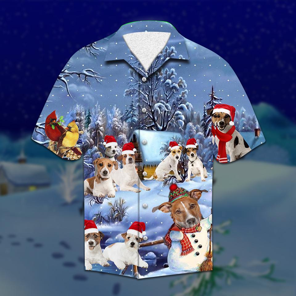 Parson Russell Christmas Hawaiian Shirt | For Men & Women | HW2121