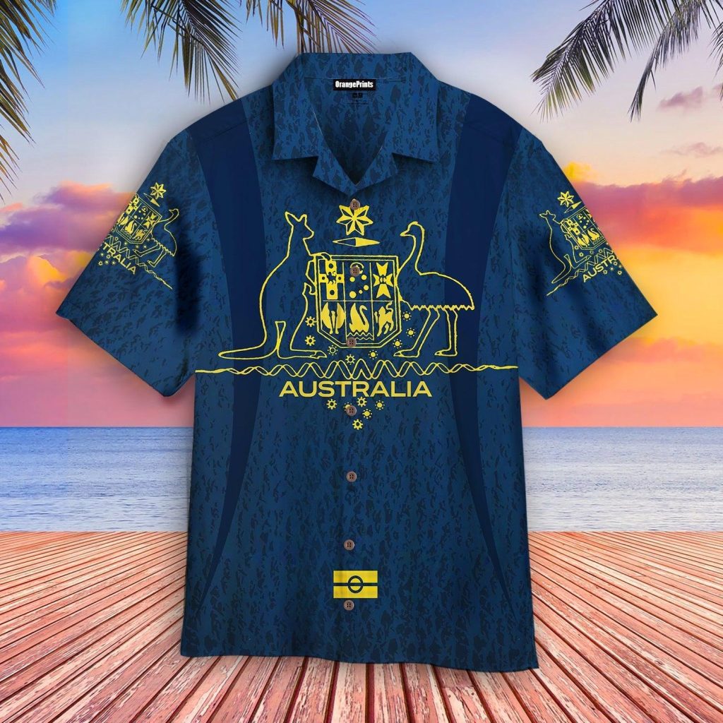Passport Style Australia Animal Hawaiian Shirt | For Men & Women | WT6058
