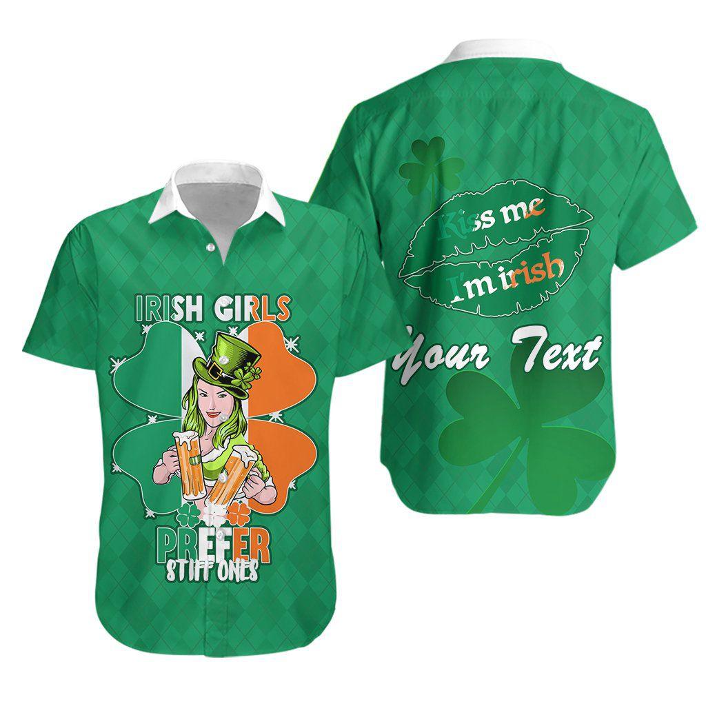 Patrick’S Day Irish Girl Shamrock Custom Hawaiian Shirt | For Men & Women | HN2591