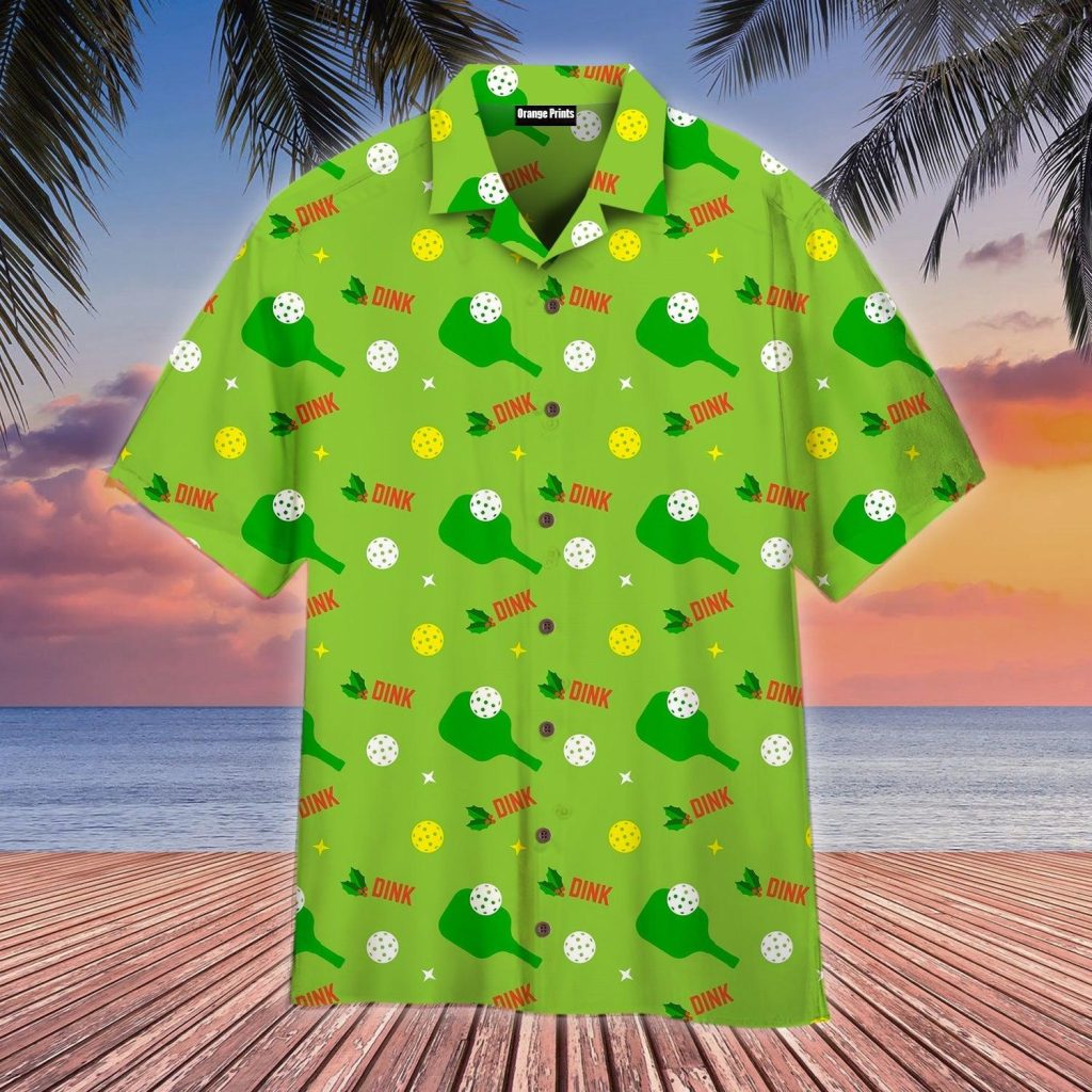Pickleball Christmas Dink Resbonsibly In July Hawaiian Shirt | For Men & Women | WT6506