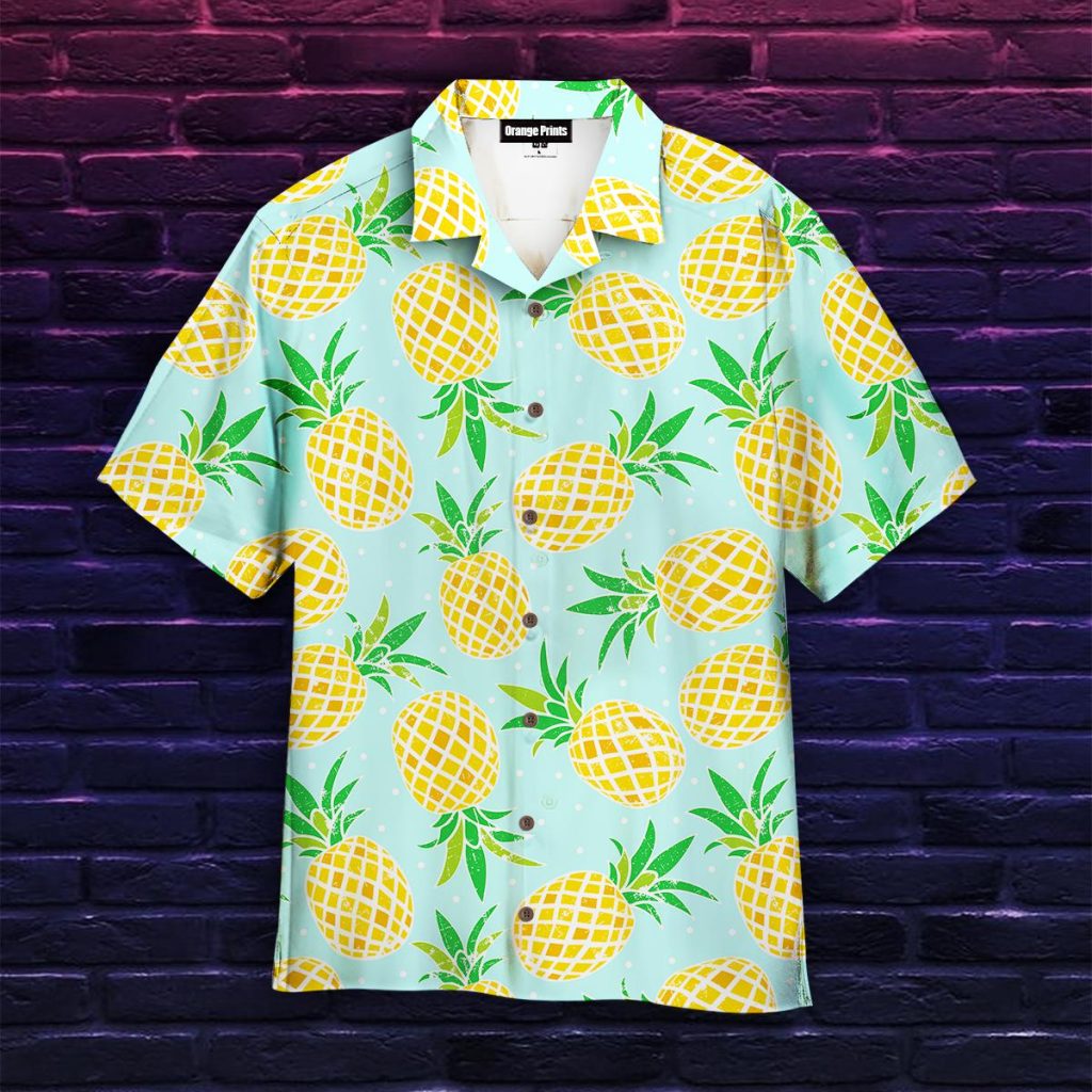Pineapple Tropical Hawaiian Shirt | For Men & Women | WT6209