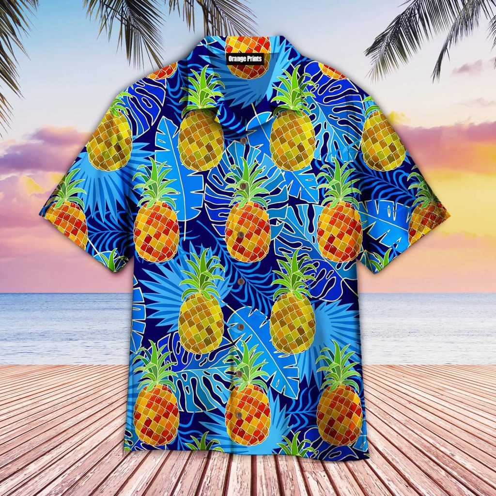Pineapple Tropical Hawaiian Shirt | For Men & Women | WT6241