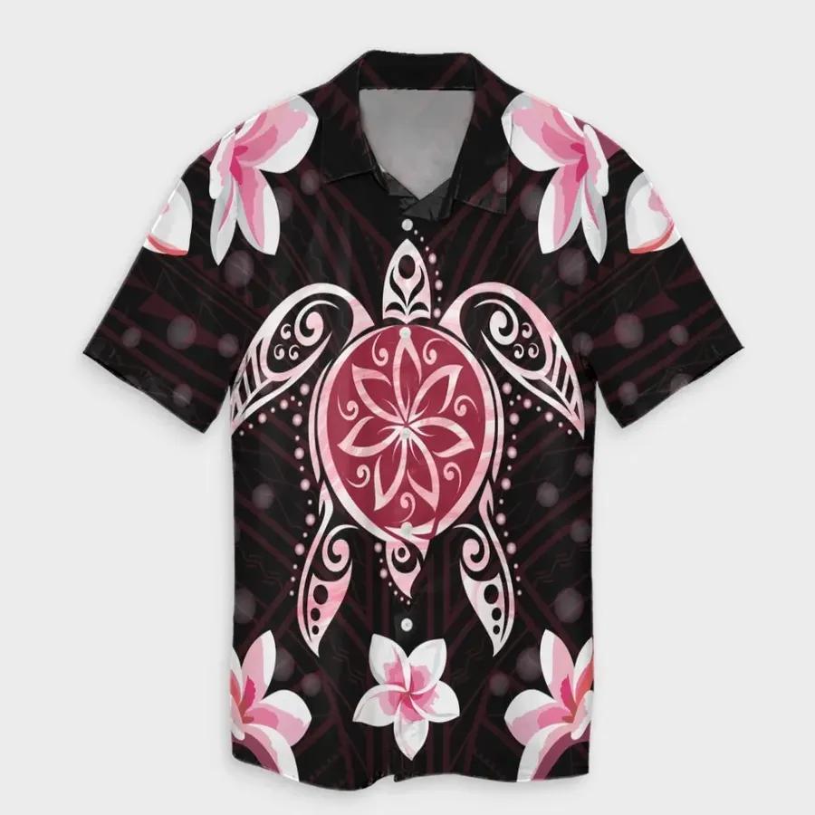 Pinky Turtle Polynesian Hawaiian Shirt | For Men & Women | HW6862
