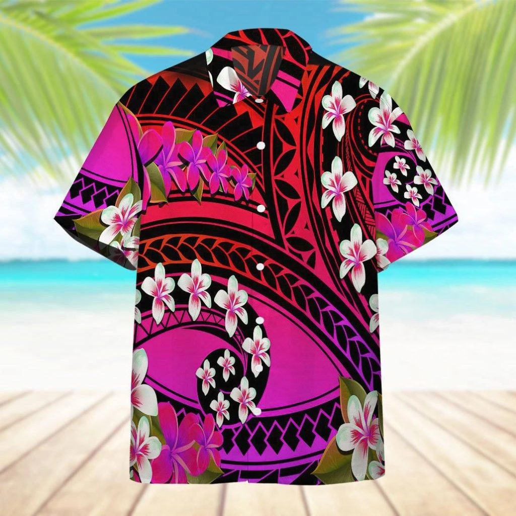 Plumeria Hawaiian Shirt | For Men & Women | HW6766