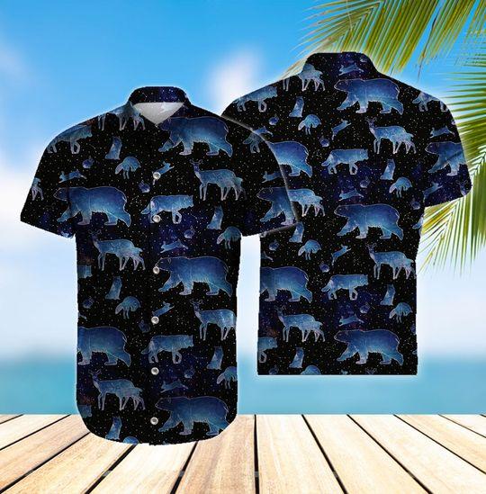 Polar Bear Hawaiian Shirt | For Men & Women | HW6053