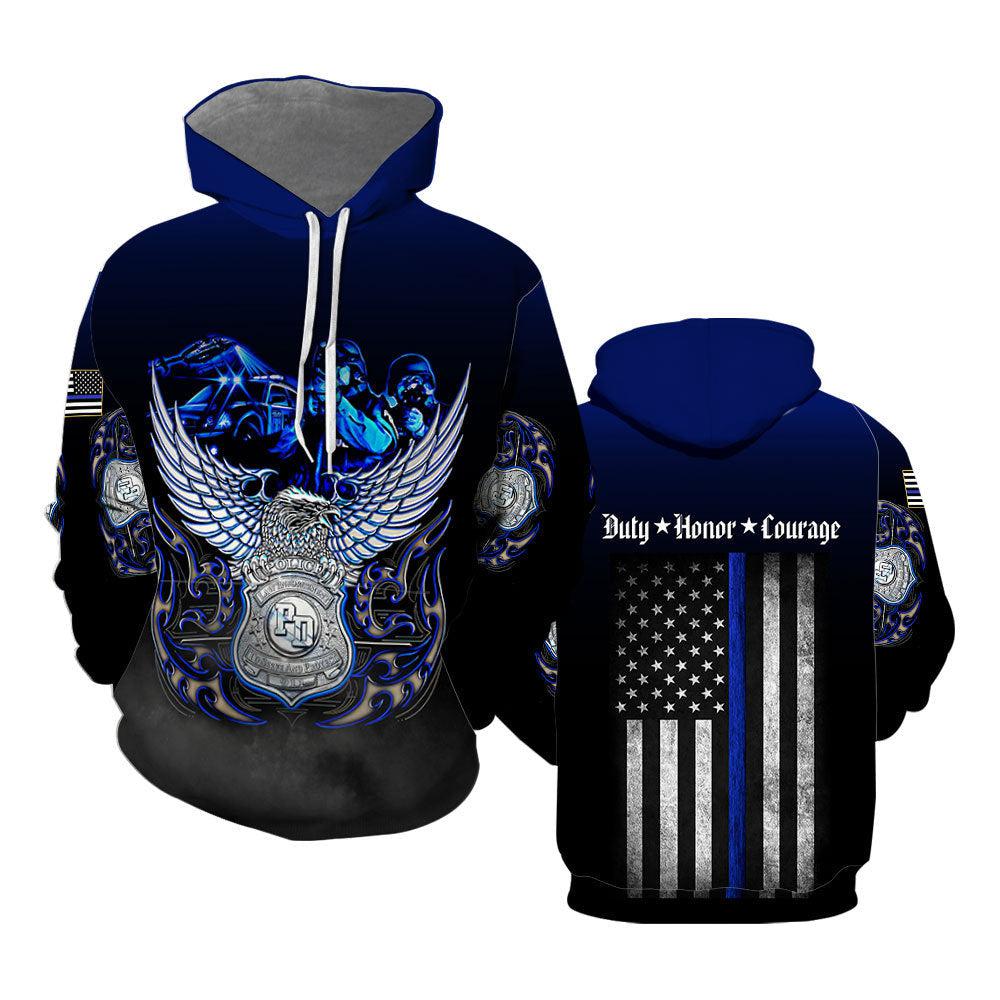 Police Law Enforcement All Over Print | For Men & Women | HP2368