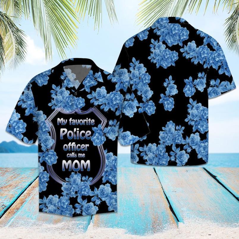 Police Mom Hawaiian Shirt | For Men & Women | HW2403