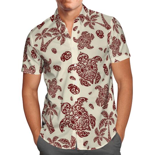 Polynesian Turtle Hawaiian Shirt | For Men & Women | HW6495
