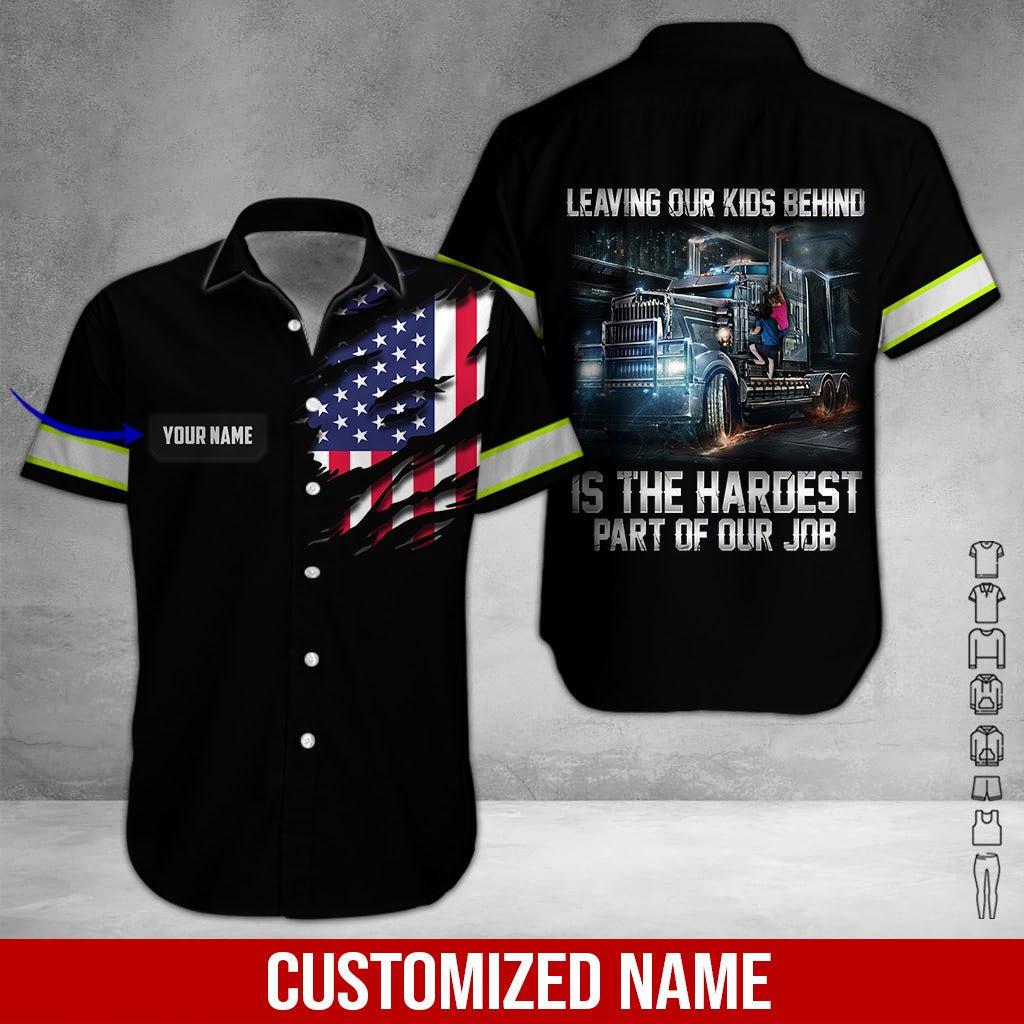Proud Trucker Custom Hawaiian Shirt | For Men & Women | HN3419