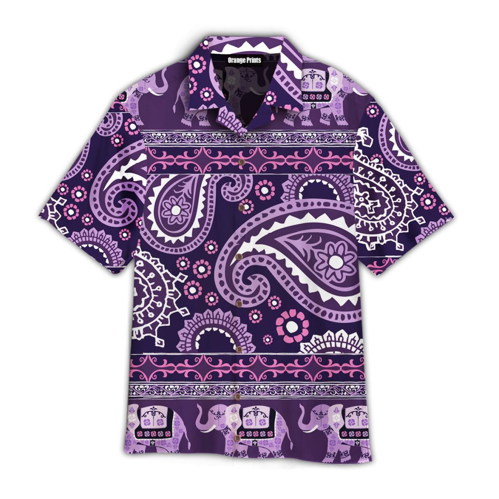Psychedelic Elephant Hawaiian Shirt | For Men & Women | HW6144