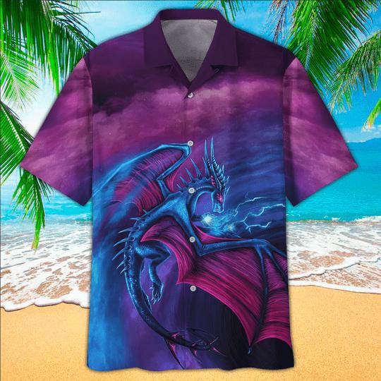 Purple Dragon Hawaiian Shirt | For Men & Women | HL3260