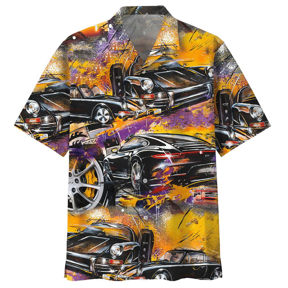 Racing Car Colorful Hawaiian Shirt | For Men & Women | HW7904