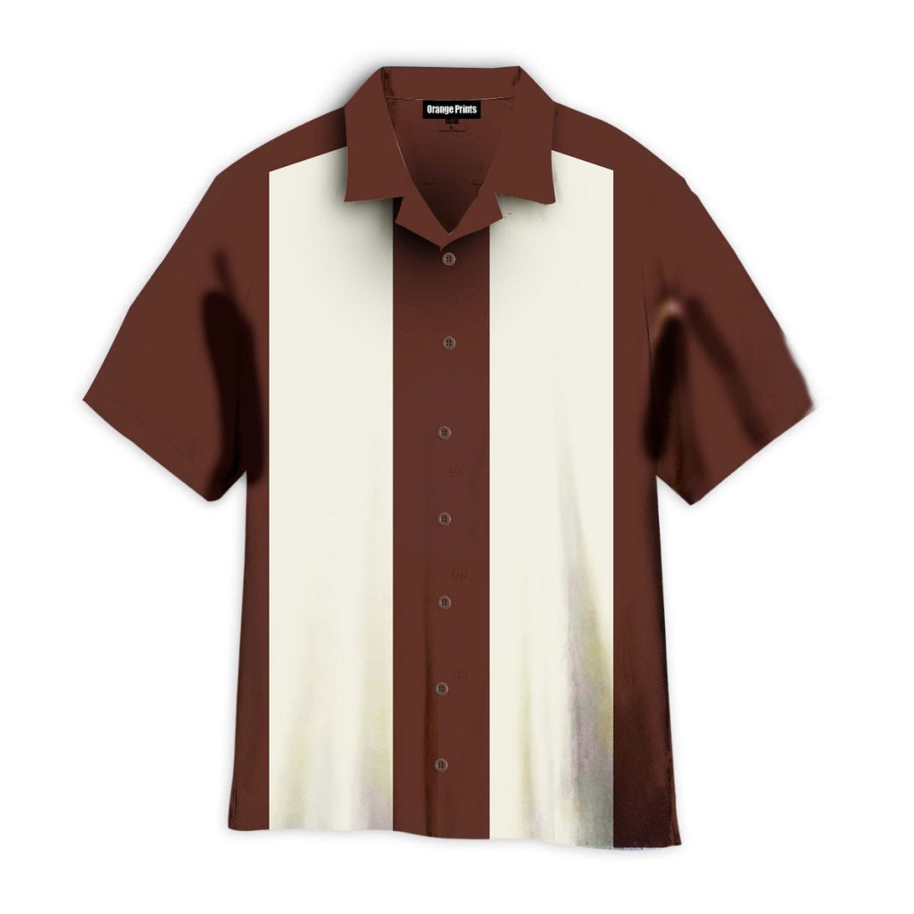 Retro 50s Casual Rockabilly Bowling Hawaiian Shirt | For Men & Women | HL2466