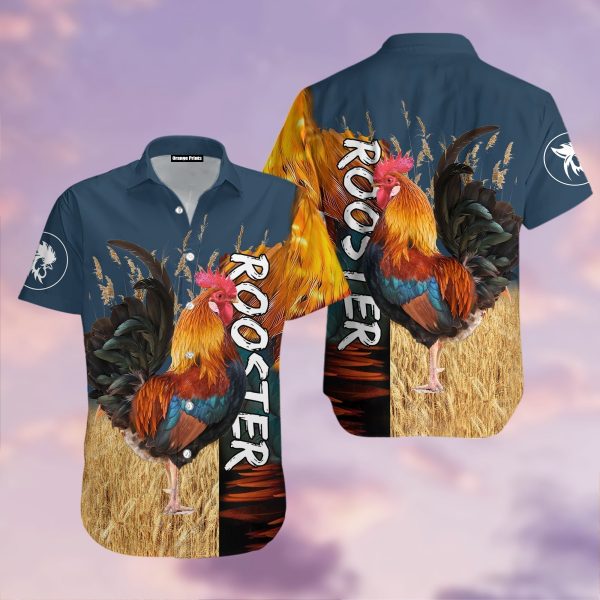 Rooster Hawaiian Shirt | For Men & Women | WT5383