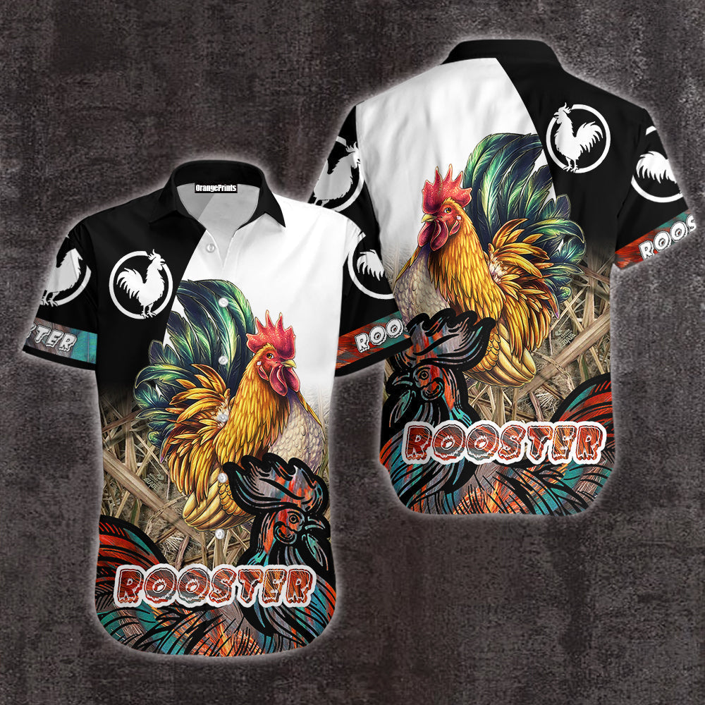 Rooster Hawaiian Shirt | For Men &amp; Women | WT5398