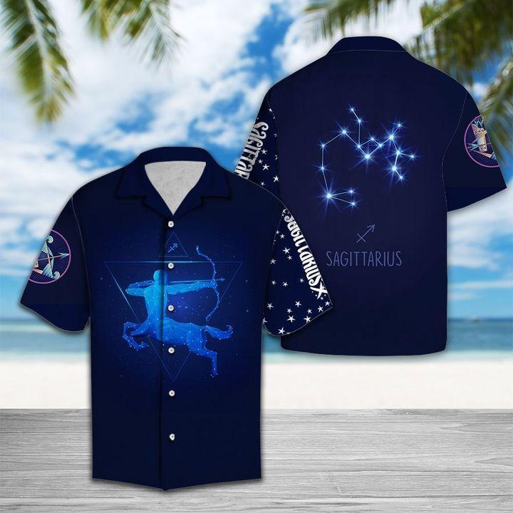 Sagittarius Horoscope Hawaiian Shirt | For Men & Women | HW1376