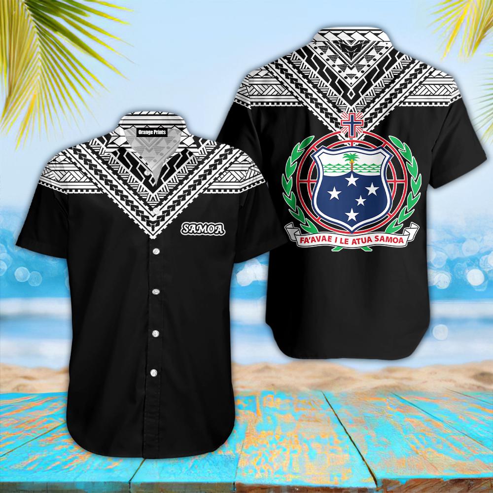 Samoan Hawaiian Shirt | For Men & Women | WT6151