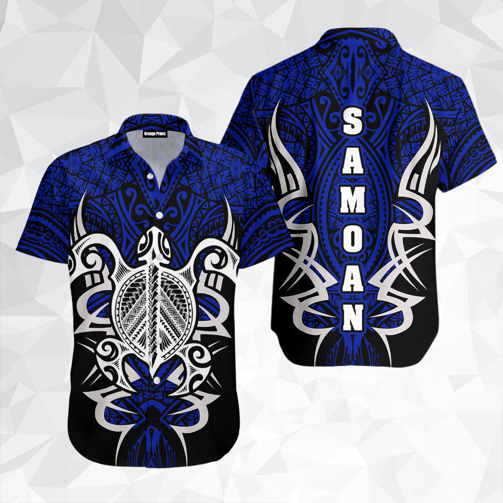 Samoan Turtle Hawaiian Shirt | For Men & Women | WT5374