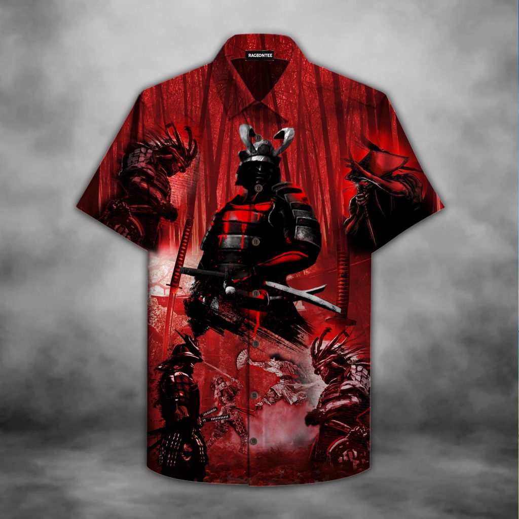 Samurai Combat Hawaiian Shirt | For Men & Women | HW4566