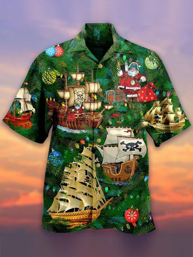 Santa Christmas Hawaiian Shirt | For Men & Women | HW2409
