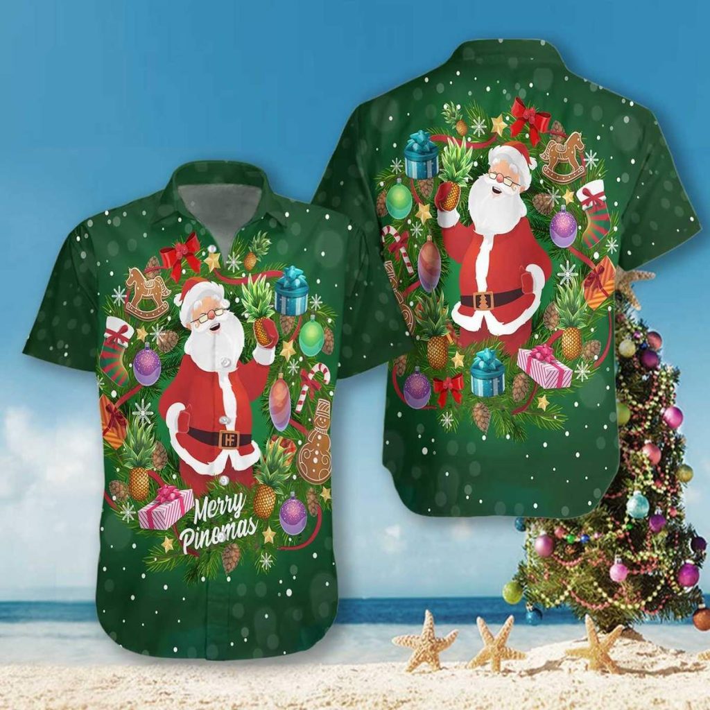 Santa Hawaiian Shirt | For Men & Women | HW6910