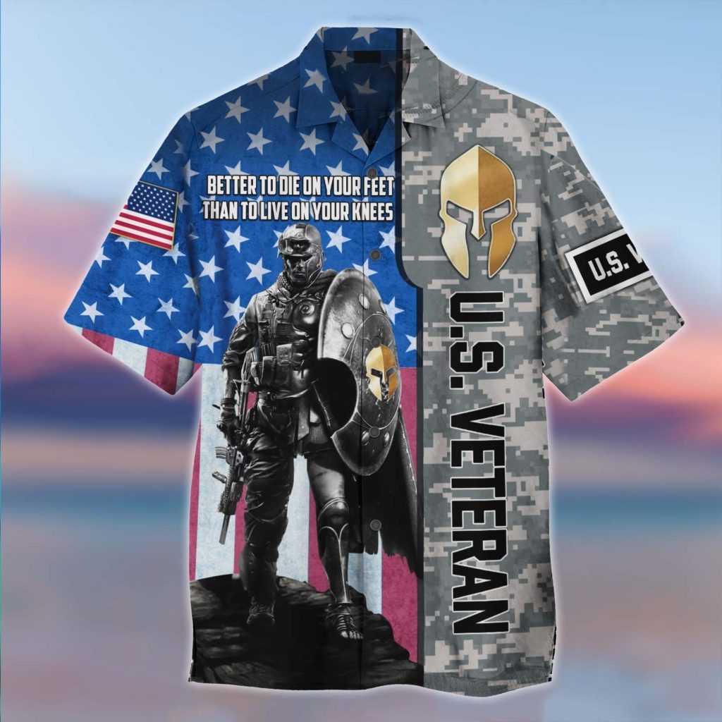 Soldier US Veteran Hawaiian Shirt | For Men & Women | HW8512