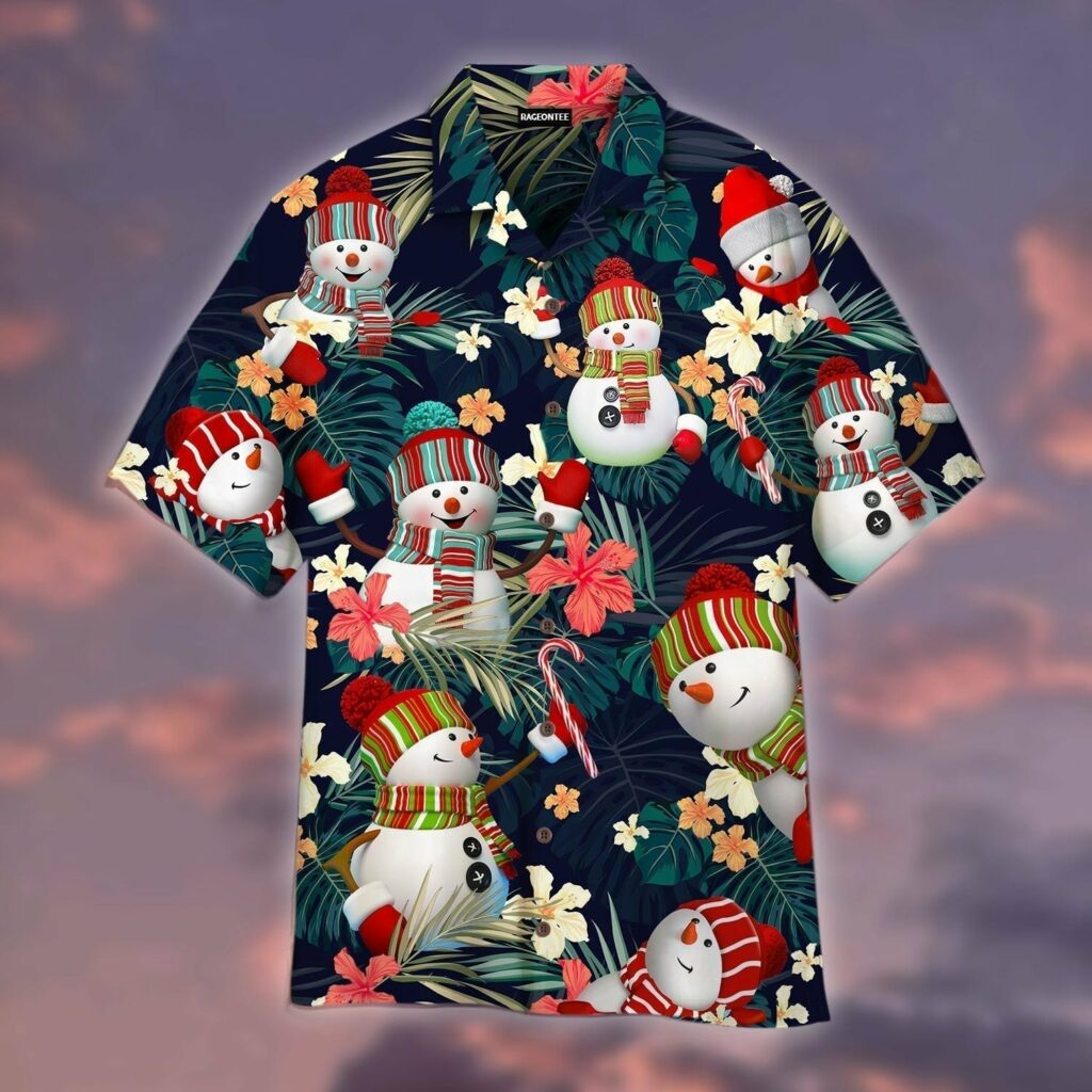 Stay Cool Snowman In Christmas Day Hawaiian Shirt | For Men & Women | WT1541
