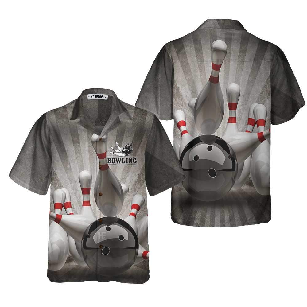 Strike Bowling Ball Lover Hawaiian Shirt | For Men & Women | HL2495