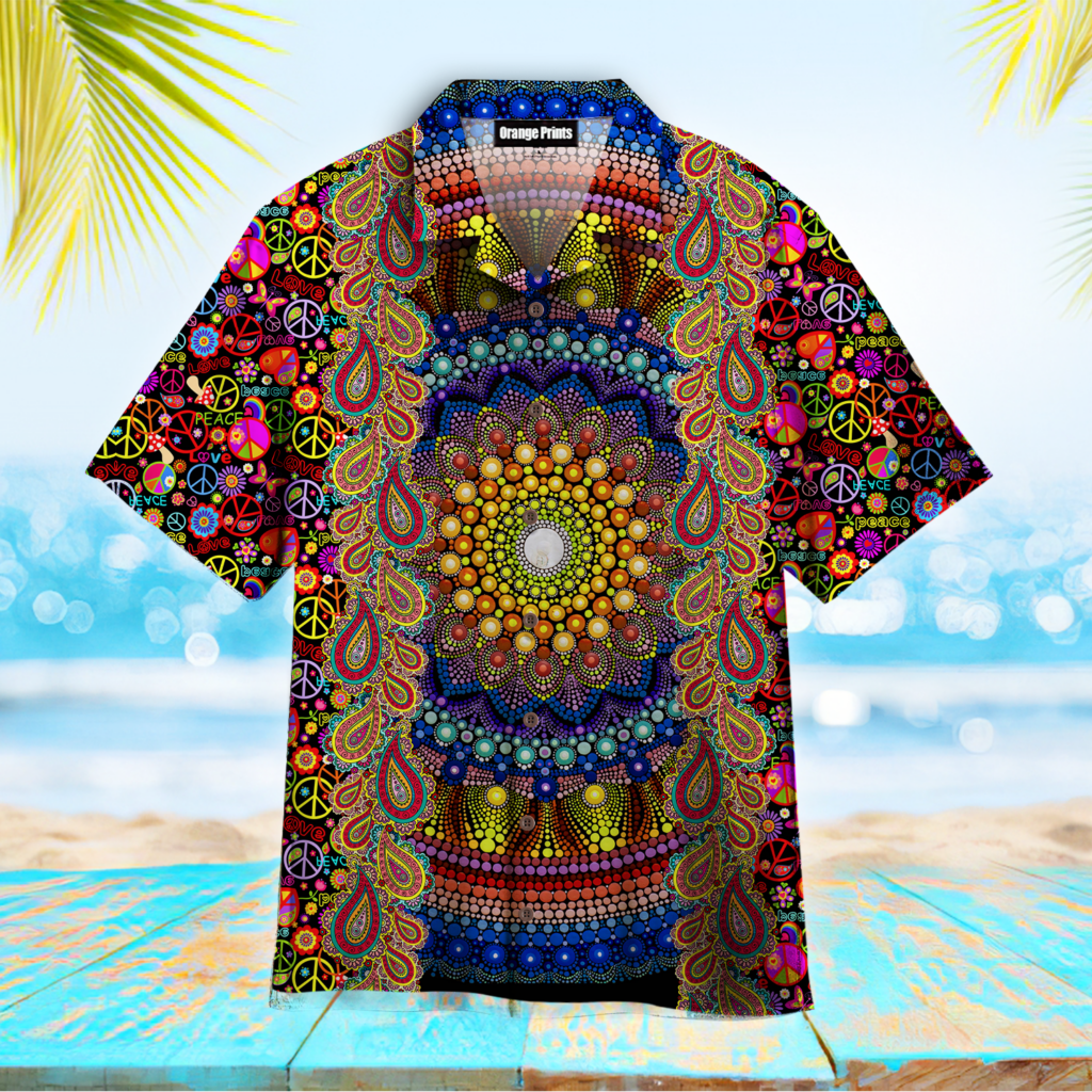 Sunflower Hippie Hawaiian Shirt | For Men & Women | WT5377