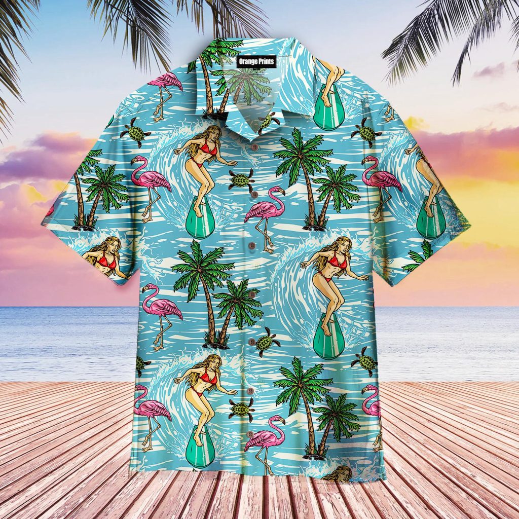 Surfing Vintage Hawaiian Shirt | For Men & Women | WT4045