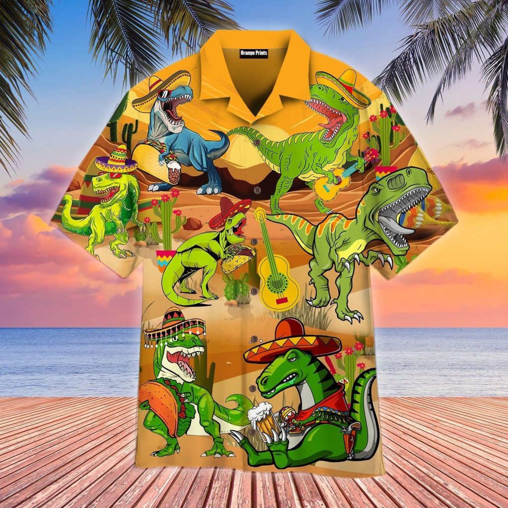 Tacosaurus Cinco De Mayo Hawaiian Shirt | For Men & Women | WT9023