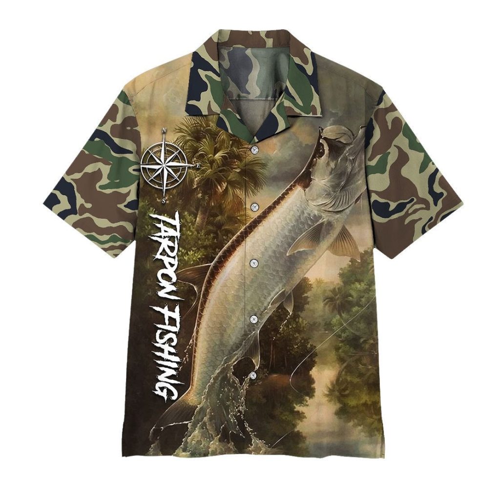 Tarpon Fishing Hawaiian Shirt | For Men & Women | HL1164