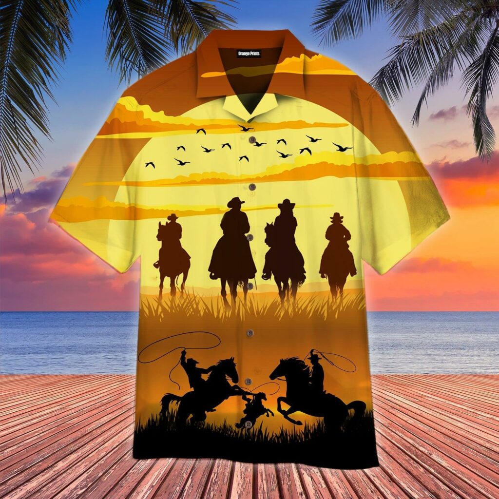 Team Roper Cowboy Hawaiian Shirt | For Men & Women | WT1438