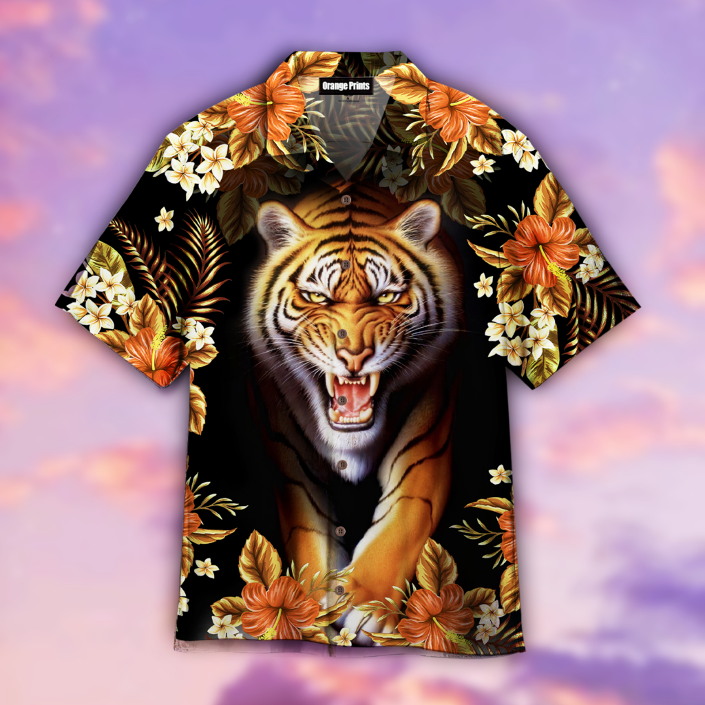 Tiger Hawaiian Shirt | For Men & Women | HL1126