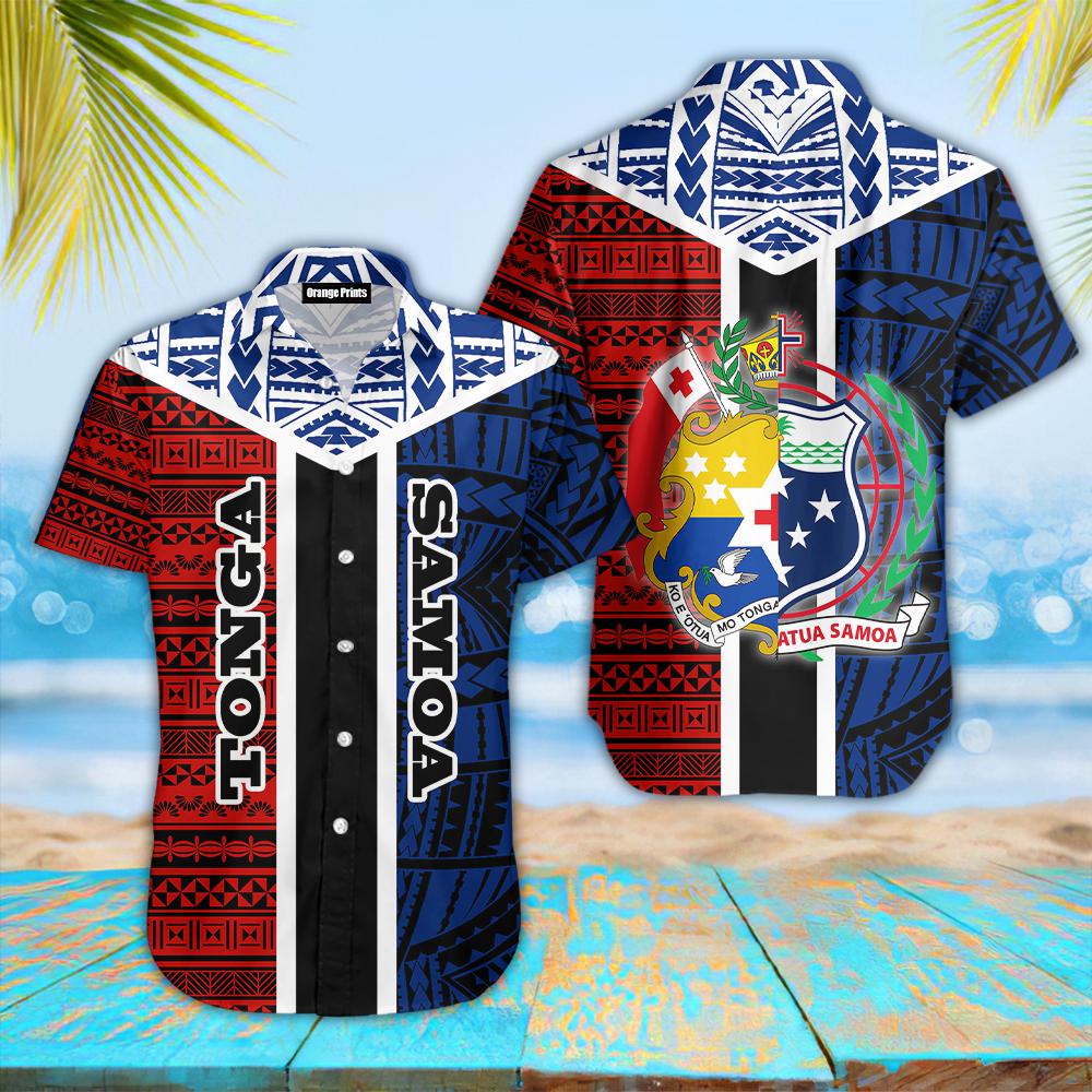 Tokouso Tonga Samoa Hawaiian Shirt | For Men & Women | WT6121