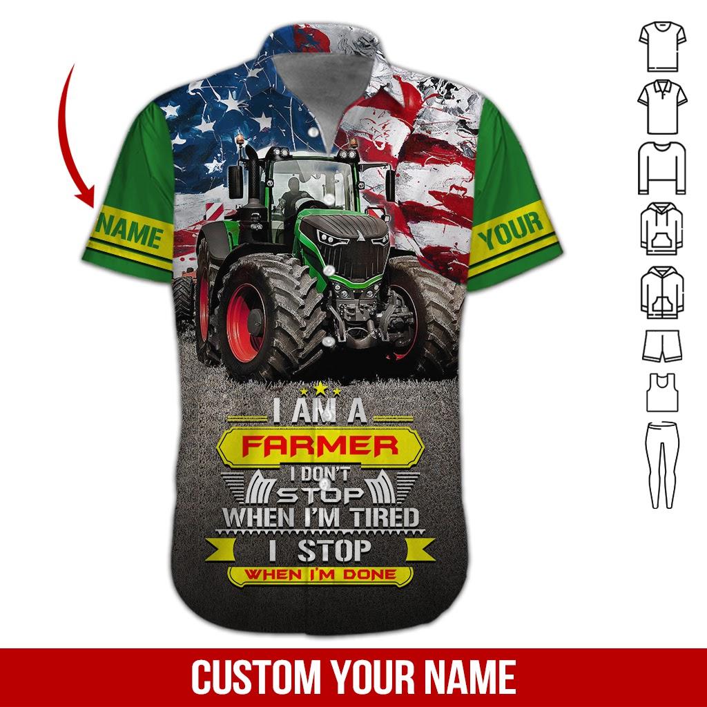 Tractor Farmer Custom Hawaiian Shirt | For Men & Women | HN2978
