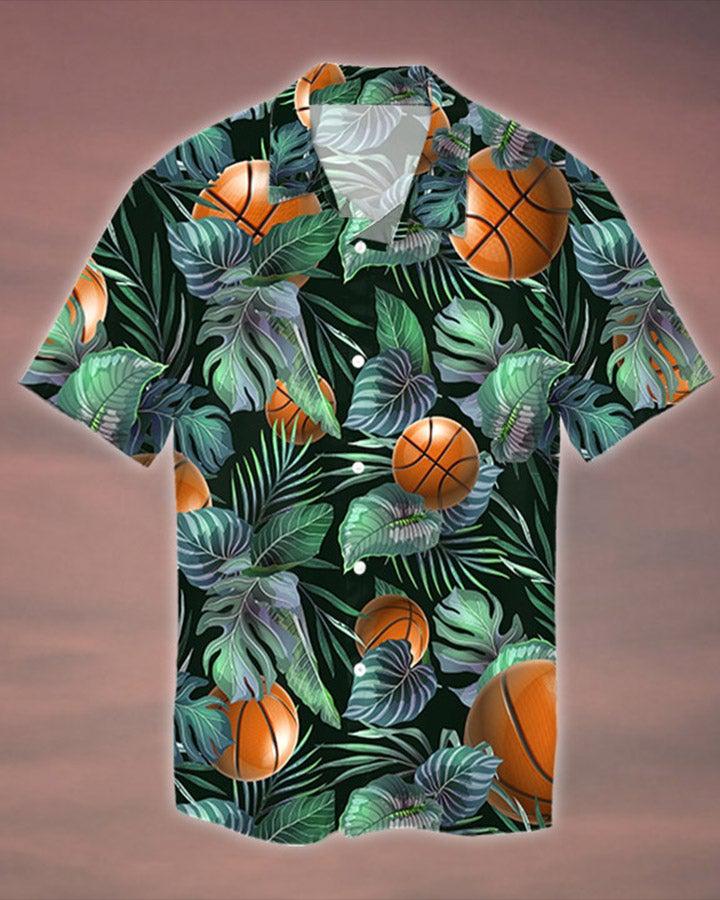 Tropical Basketball Hawaiian Shirt | For Men & Women | HL1370