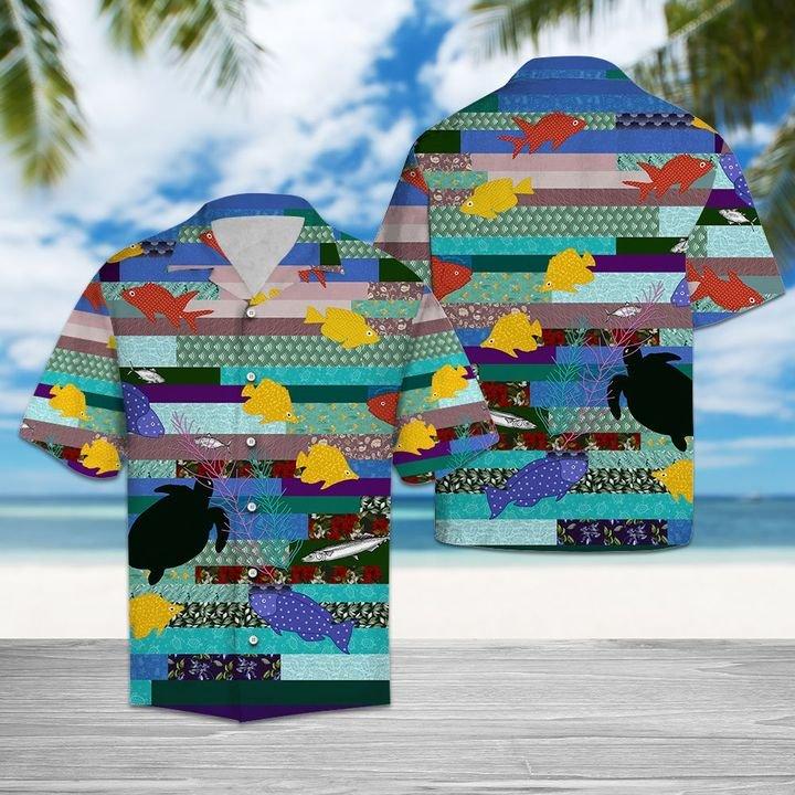 Tropical Fish Hawaiian Shirt | For Men & Women | HL1086