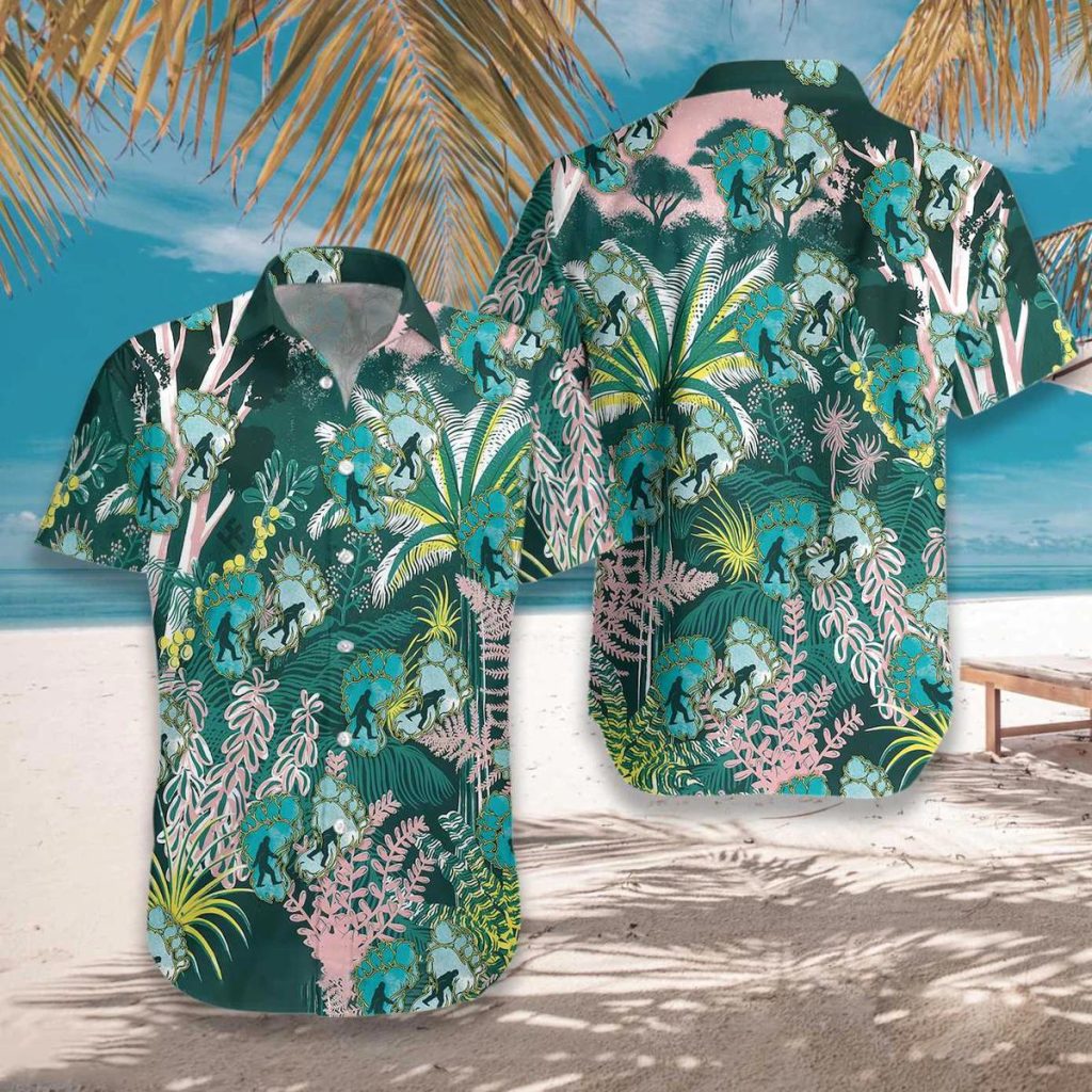 Tropical Forest Bigfoot Hawaiian Shirt | For Men & Women | HL3289