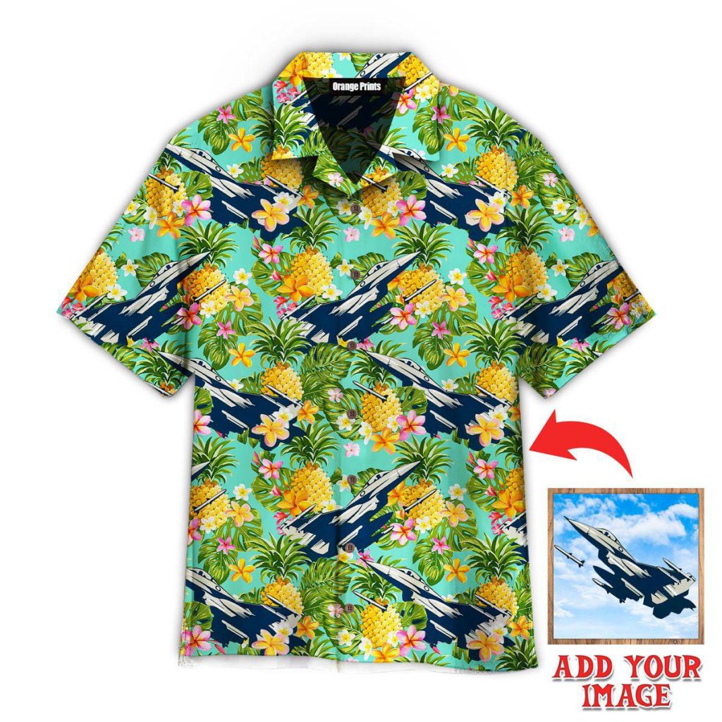 Tropical Pineapple Custom Hawaiian Shirt | For Men & Women | HWP1066